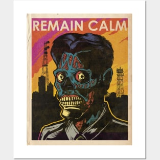 Remain Calm Posters and Art